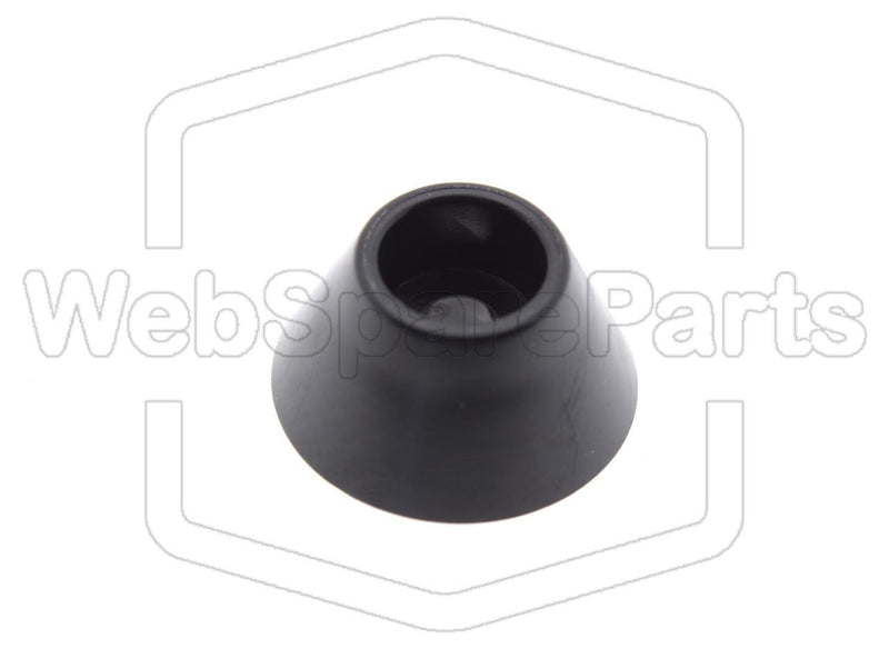 Round PVC Foot With Hole Ø3.0mm Base Ø14.8mm - WebSpareParts