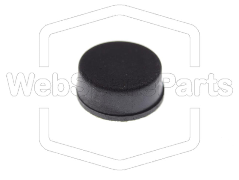 Round Rubber Foot Self-adhesive Ø12mm; x Ø11.2mm x height 5.1mm - WebSpareParts