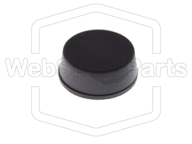 Round Rubber Foot Self-adhesive Ø13mm x Ø11.4mm x height 5mm - WebSpareParts