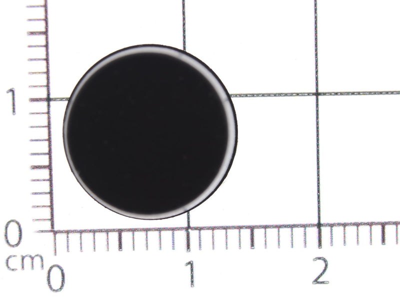 Round Rubber Foot Self-adhesive Ø13mm x Ø11.4mm x height 5mm - WebSpareParts