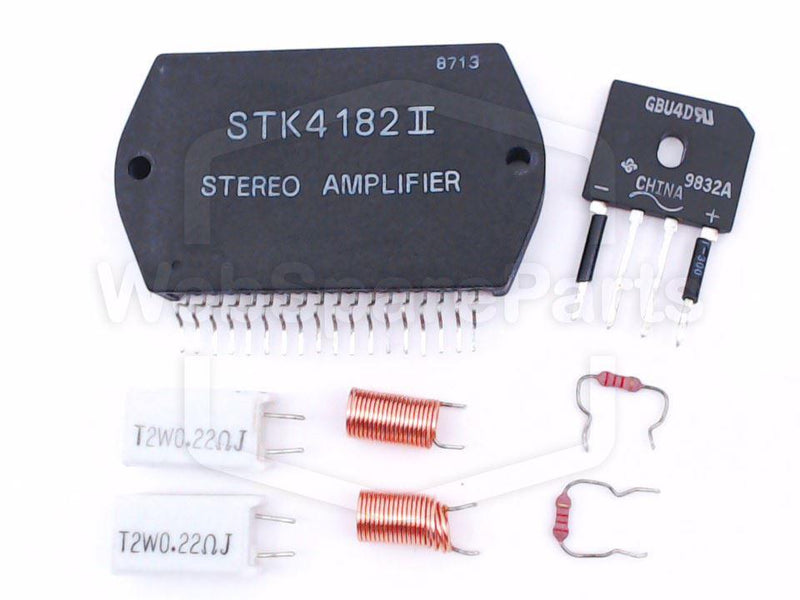 STK4182II Dual Power Audio amplifier 2x45W Original Sony - WebSpareParts