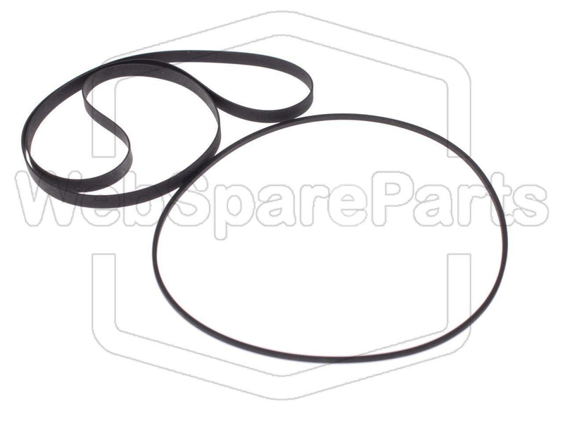 Belt Kit For Cassette Deck Bang & Olufsen Beocord 5500 Type 4935 - WebSpareParts