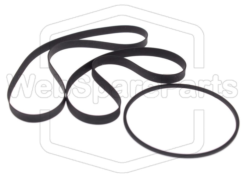 Belt Kit For Cassette Deck Denon UDR-150 (D-150) - WebSpareParts