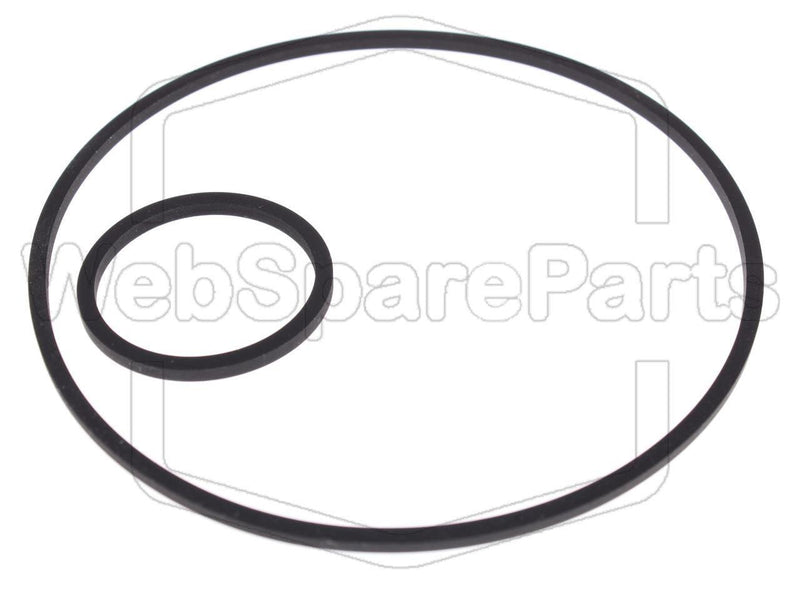 Belt Kit For Video Cassette Recorder Philips VR-668 - WebSpareParts