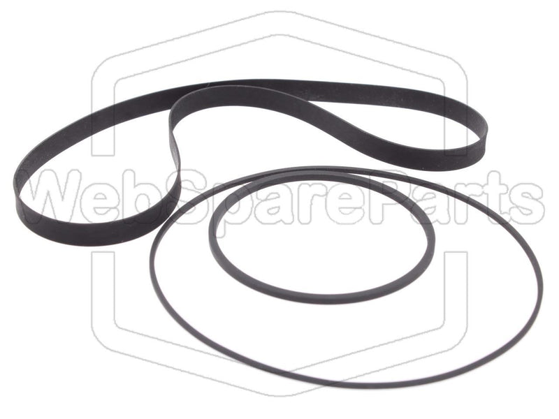 Belt Kit For Cassette Deck Akai GX-M30 - WebSpareParts