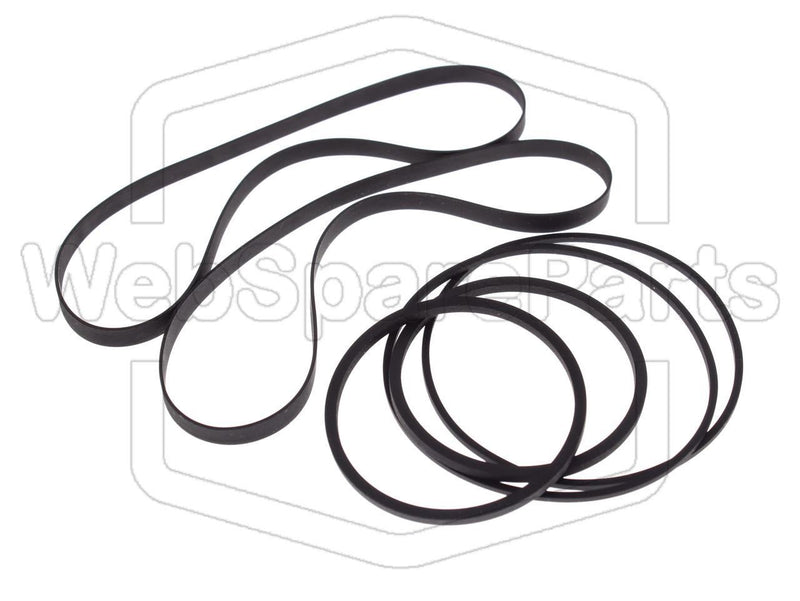Belt Kit For Cassette Deck Pioneer CT-05D - WebSpareParts