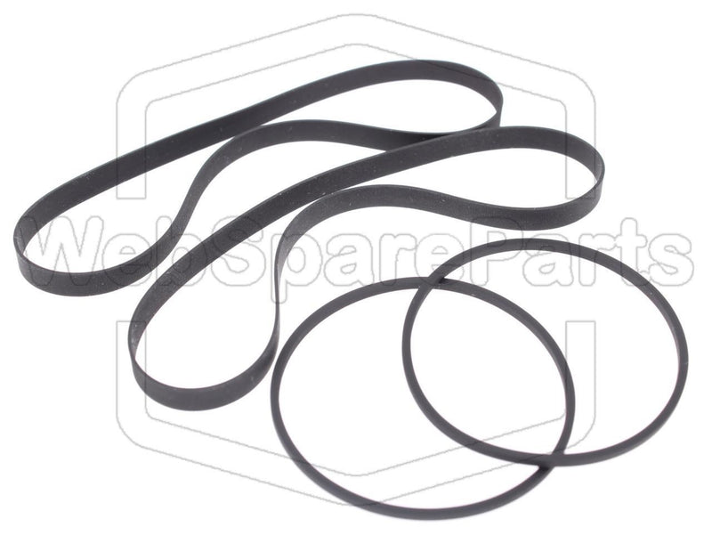 Belt Kit For Cassette Deck Akai AX-M400 - WebSpareParts