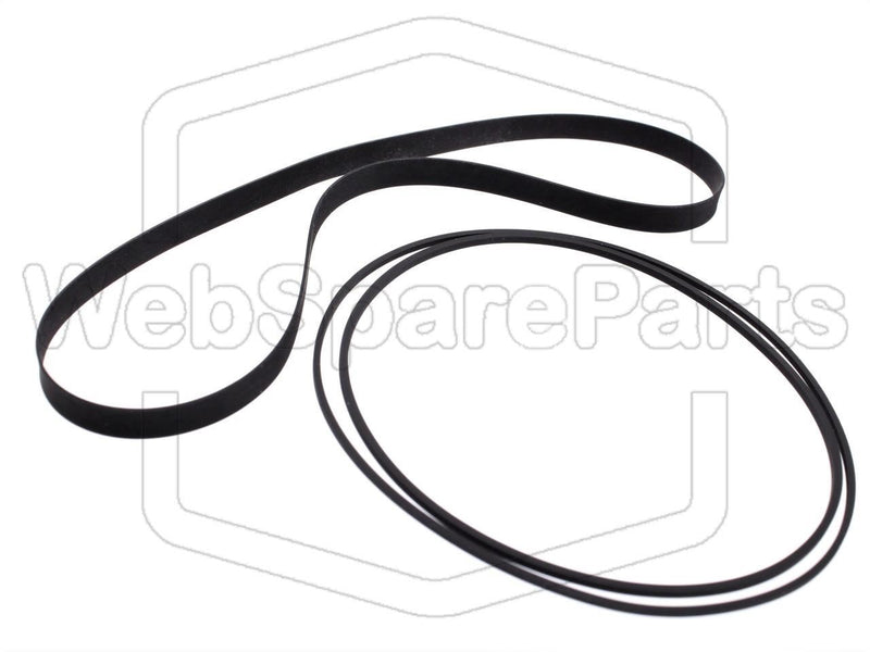 Belt Kit For Cassette Deck Teac CX-311 - WebSpareParts