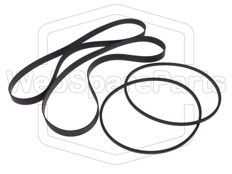 Belt Kit For Cassette Deck Akai AC-400 - WebSpareParts