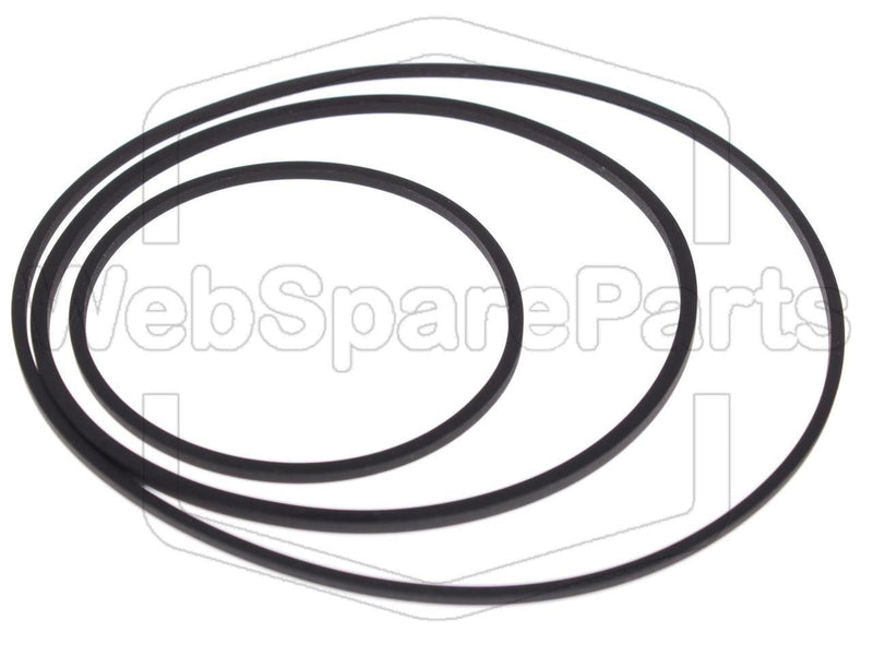 Belt Kit For Video Cassette Recorder Tensai TVR-17PH - WebSpareParts