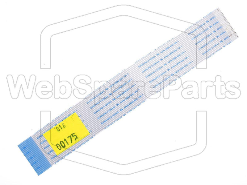 23 Pins Inverted Flat Cable L=158mm W=24.23mm - WebSpareParts