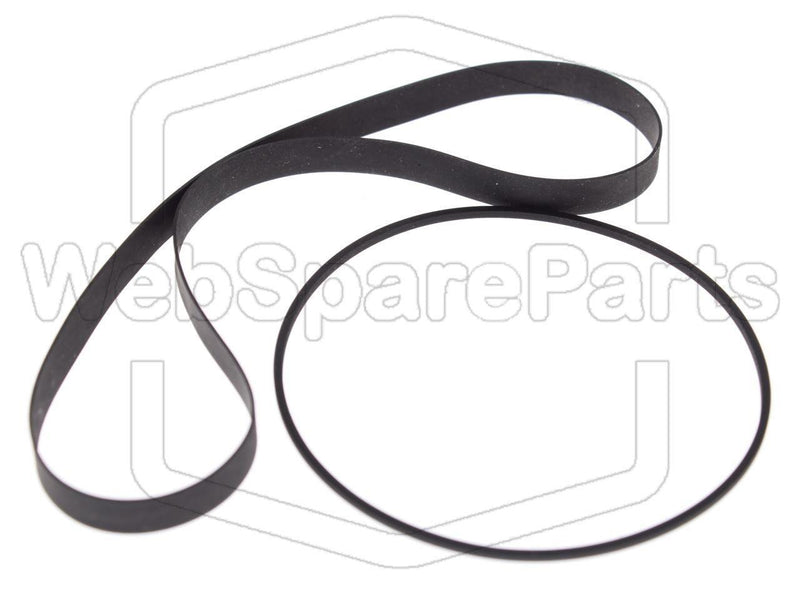 Belt Kit For Video Cassette Recorder Sharp VC-477 E - WebSpareParts