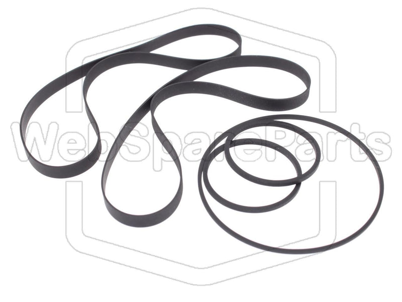 Belt Kit For Cassette Player Sony TC-W320 - WebSpareParts
