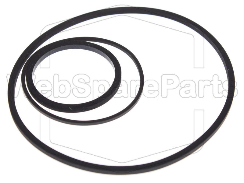 Belt Kit For Video Cassette Recorder Sharp VC-108 H - WebSpareParts