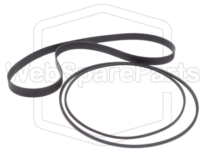 Belt Kit For Cassette Player Sony TC-K4A - WebSpareParts