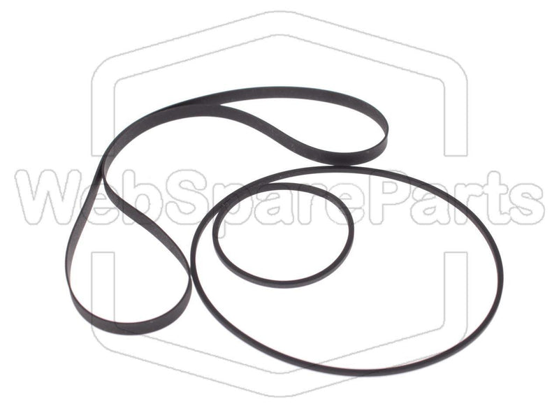 Belt Kit For Cassette Deck Bang & Olufsen Beocord 2000 Type 2922 - WebSpareParts