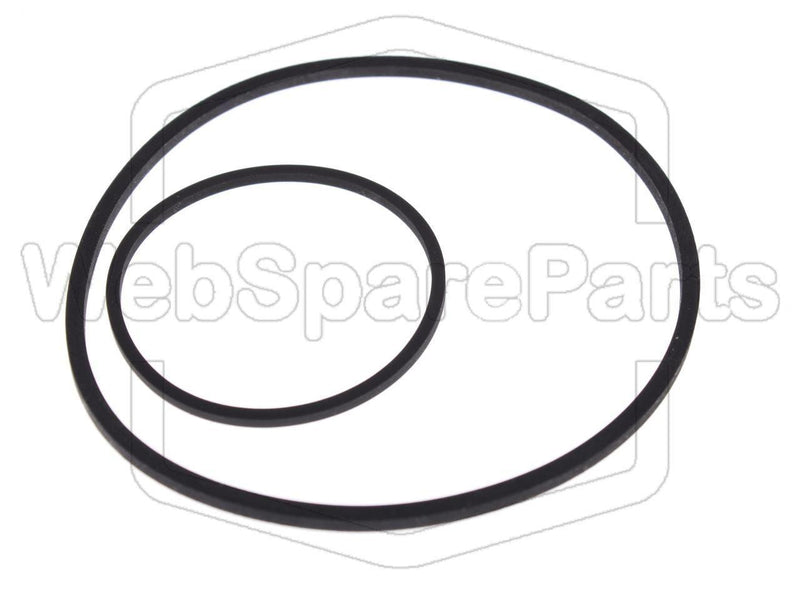 Belt Kit For Camcorder BOSCH-BAUER VCC-406 VHS Movie - WebSpareParts