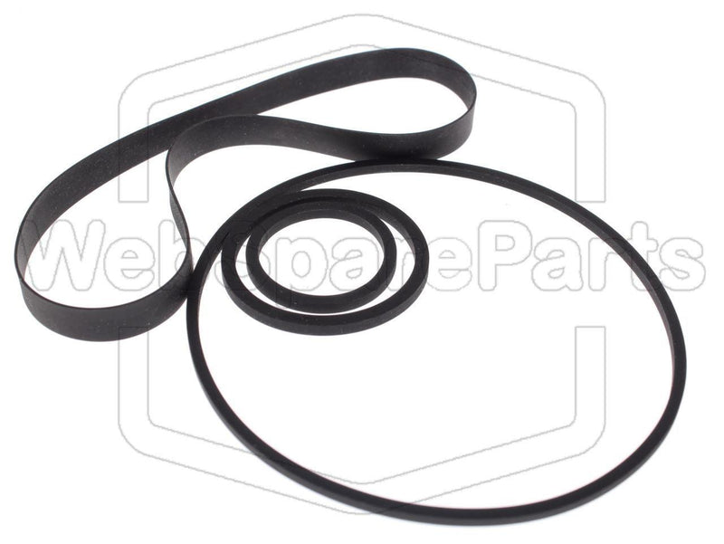 Belt Kit For Video Cassette Recorder Universum VR-29461 - WebSpareParts