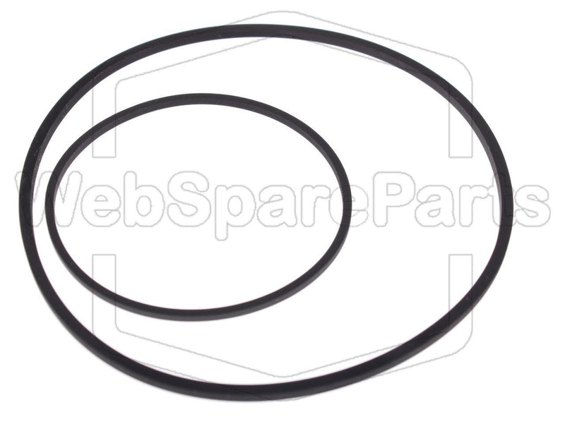 Belt Kit For Video Cassette Recorder Universum VR-4378 A - WebSpareParts