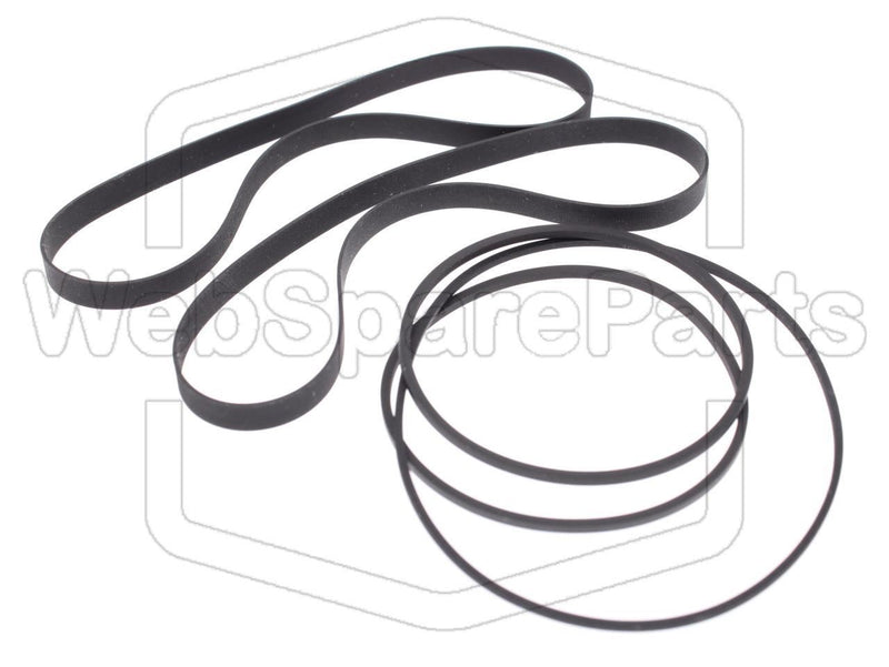 Belt Kit For Cassette Deck Pioneer CT-05W - WebSpareParts