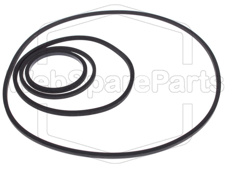 Belt Kit For Video Cassette Recorder Panasonic AG-7500 - WebSpareParts