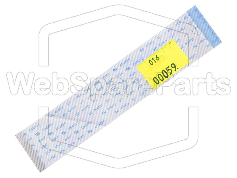 50 Pins Inverted Flat Cable L=125mm W=25.55mm - WebSpareParts