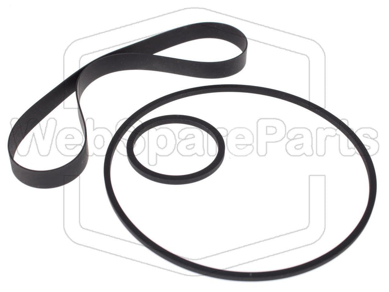 Belt Kit For Video Cassette Recorder Commex 2000 - WebSpareParts