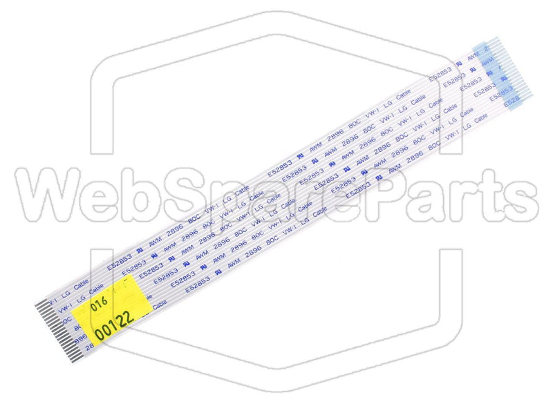 21 Pins Inverted Flat Cable L=198mm W=27.50mm - WebSpareParts