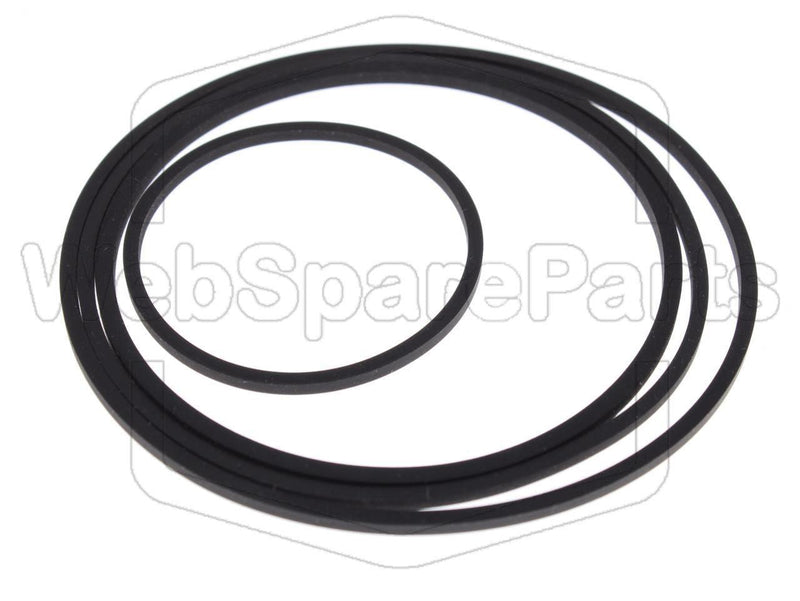 Belt Kit For Video Cassette Recorder Fisher FVH-P620 - WebSpareParts