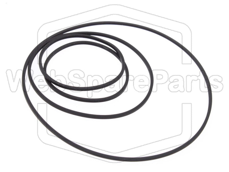 Belt Kit For Cassette Player Panasonic SA-AK78 - WebSpareParts