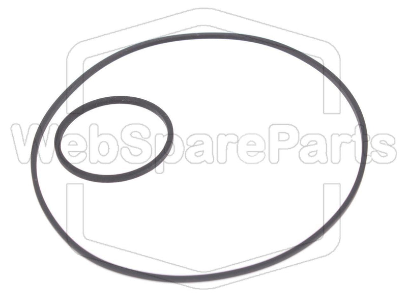 Belt Kit For Cassette Player Philips EL-3303 - WebSpareParts