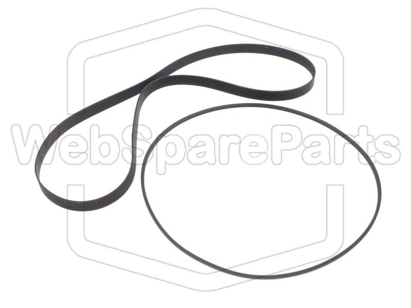 Belt Kit For Cassette Deck Akai CS-F9J - WebSpareParts
